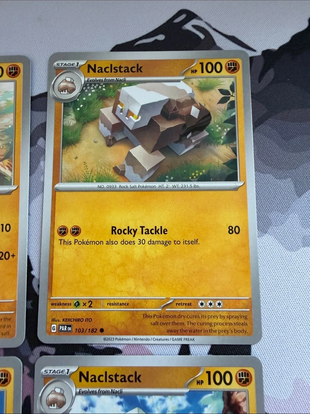 Nacli & Naclstack Evolution Lot | Paldea Evolved + Paradox Rift | ✨5/$25✨